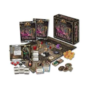 Privateer Press Undercity: Cooperative Fantasy Board Game with Miniatures