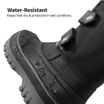 DREAM PAIRS Kids Snow Boots - Warm & Waterproof Adventure Shoes