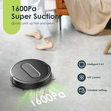 Efficient Robot Vacuum and Mop Combo for Easy Cleaning