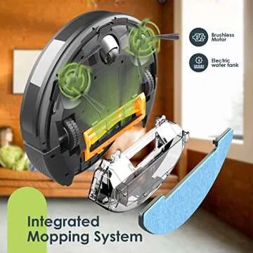 Efficient Robot Vacuum and Mop Combo for Easy Cleaning