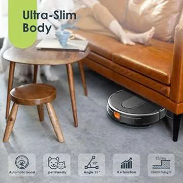 Efficient Robot Vacuum and Mop Combo for Easy Cleaning