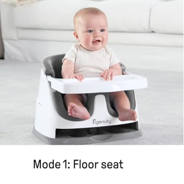 Ingenuity Baby Base 2-in-1 Seat for Infants and Toddlers