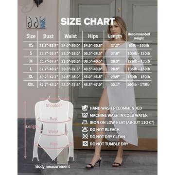 MANGOPOP One Shoulder Bodysuit for Women in Various Styles