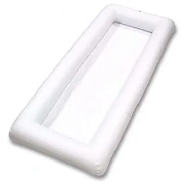 2 Packs Inflatable Pool Table Serving Bar - Large Buffet Tray Server with Drain Plug - Keep Your Salads & Beverages Ice Cold - for Parties Indoor & Outdoor Use