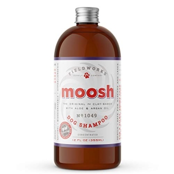 Moosh Natural Dog Shampoo – Promotes Healthy Hair, Coat and Skin. Helps Hot Spots, Dry Itchy Skin....