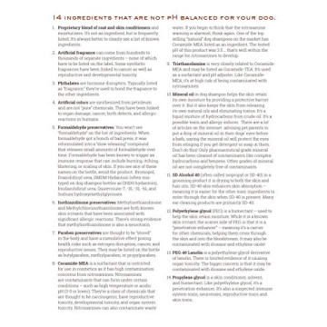 Natural Dog Shampoo for Healthy Coat and Skin