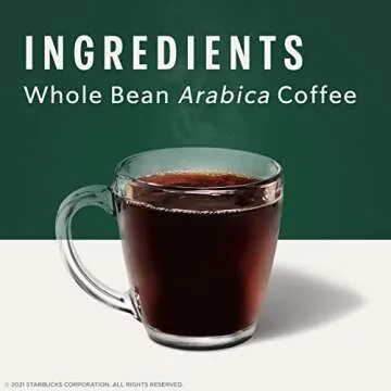 Starbucks Whole Bean Coffee, Dark Roast Coffee, Caffè Verona, 100% Arabica, 1 bag (18 oz)