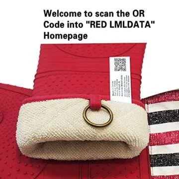 RED LMLDETA Heat Resistant 550 Degree Oven mitt, Silicone Oven Hot Mitts - 1 Pair, Extra Long Professional Baking Oven Gloves - Food Safe,Pot Holders Cooking,Grilling,Kitchen (red Mittens)
