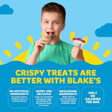 Blake’s Seed Based Birthday Cake Crispy Treats 24 Count