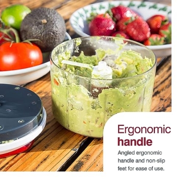 Zyliss Easy Pull Food Processor for Effortless Meal Prep