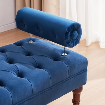 HUIMO 60.2" Velvet Bench - Elegant Seating for Your Home