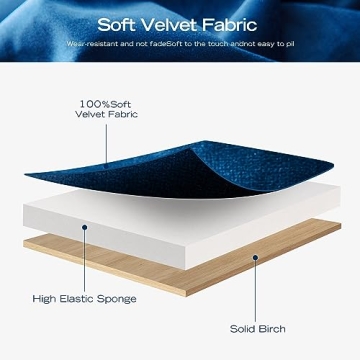 HUIMO 60.2" Velvet Bench - Elegant Seating for Your Home