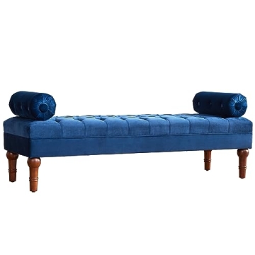 HUIMO 60.2" Velvet Bench - Elegant Seating for Your Home