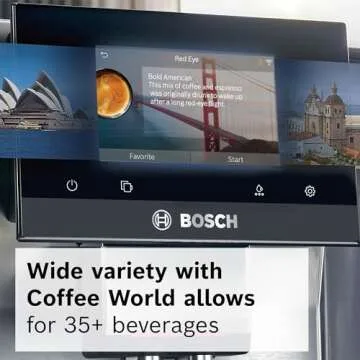 Bosch VeroCafe 800 Series Espresso Machine with 36 Variants