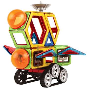 MAGFORMERS 55-Piece Educational Magnetic Building Set