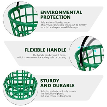 BESPORTBLE Golf Ball Basket - Stackable & Rust-Proof