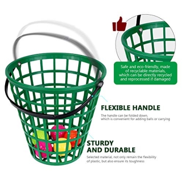 BESPORTBLE Golf Ball Basket - Stackable & Rust-Proof