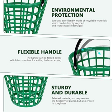 BESPORTBLE Golf Ball Basket - Stackable & Rust-Proof