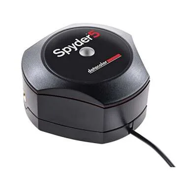 Datacolor S5CAP100 Spyder5CAPTURE PRO Color Calibration, Photography Workflow, Silver & Black
