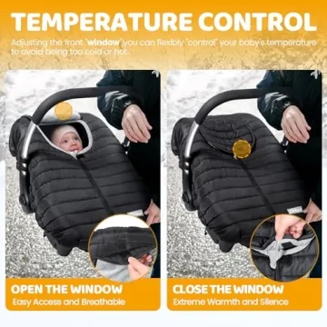 Orzbow Baby Car Seat Cover - Cozy Winter Protection