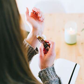 Saje Stress Release Essential Oil Blend - Naturally Relaxing Roll-On