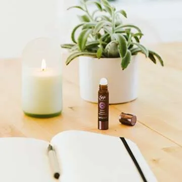 Saje Stress Release Essential Oil Blend - Naturally Relaxing Roll-On