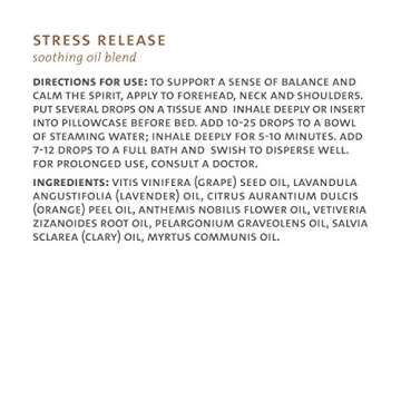 Saje Stress Release Essential Oil Blend - Naturally Relaxing Roll-On