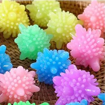 Laundry Scrubbing Balls, Free and Cleaning Power Washer Balls, Solid Colorful Laundry Balls For Wash...