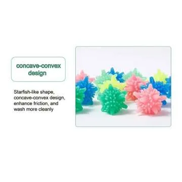 Laundry Scrubbing Balls - 15 Pack for Efficient Washing