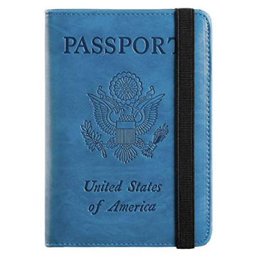 Premium RFID Blocking Passport Holder - Travel Essentials for Women & Men