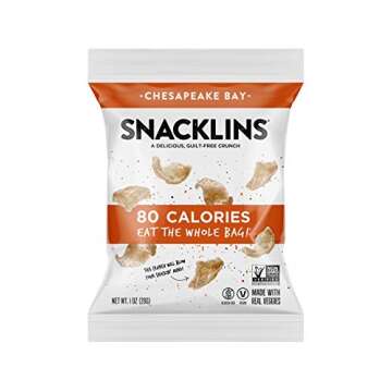 Snacklins Puffed Chips Variety Pack - Healthy & Delicious Chips