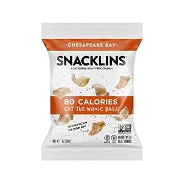 Snacklins Puffed Chips Variety Pack - Healthy & Delicious Chips