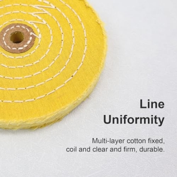 SCOTTCHEN 6 inch Buffing Polishing Wheel for Quick Results