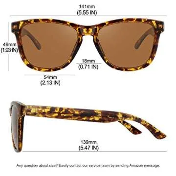 Shop MEETSUN Polarized Sunglasses for Men Women Retro Style