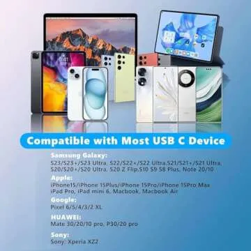 iPhone 15 USB C Headphone and Charger Adapter 2-Pack