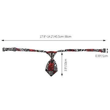 Segarty Small Dog Bow Ties 40 Pack Assorted Designs