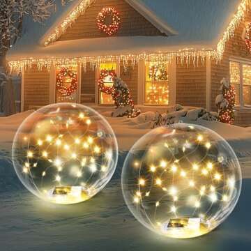 Numiko Solar Floating Pool Lights - Eco-Friendly & Bright