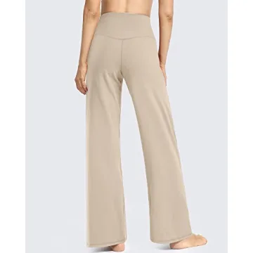 Stylish Women's Wide Leg Yoga Pants with Pockets