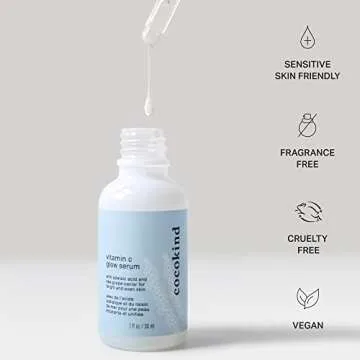 Cocokind Vitamin C Glow Serum for Radiant Skin