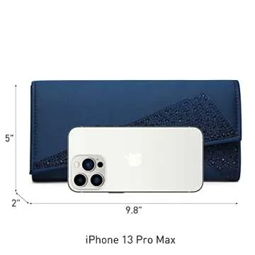 Dasein Rhinestone Evening Clutch for Weddings and Parties