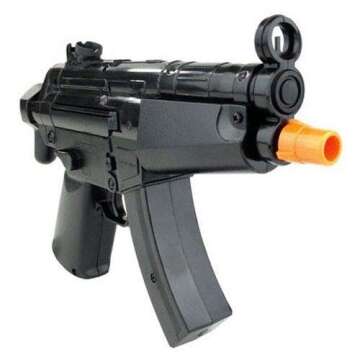 HFC Mini MP5 AEG Automatic SMG Electric Airsoft Pistol - HB-102 -