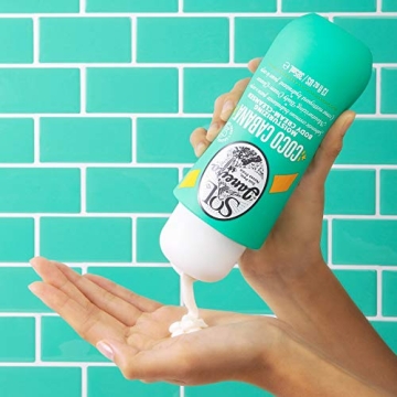 Luxurious Sol de Janeiro Coconut Body Cream-Cleanser 13 Fl Oz