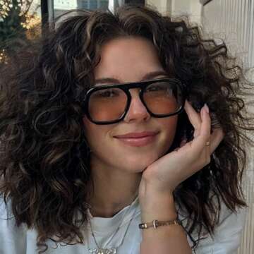 mincl Retro Square Sunglasses Women Fashion Gradient Shades UV400 Men Punk Blue Green Sun Glasses N4...