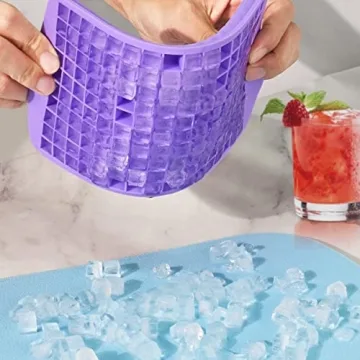 Upgrade Silicone Mini Ice Cube Trays for Easy Ice Making
