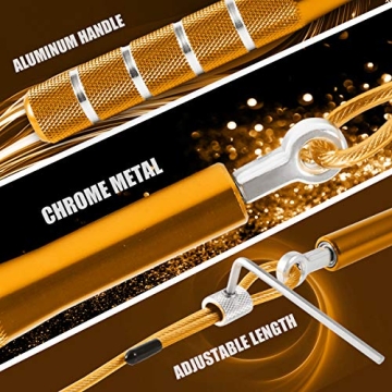 Adjustable Wastou Speed Jumping Rope for Fitness Training