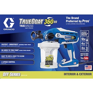 Graco TrueCoat 360 DS Paint Sprayer for Effortless Painting