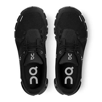 On Women's Cloud 5 Sneakers, All Black, 9