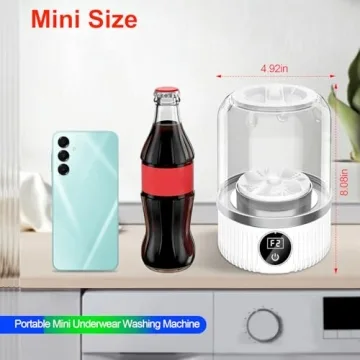 Portable Mini Washing Machine for Travel and Apartments