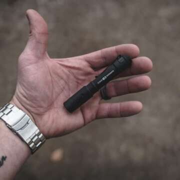 Cloud Defensive Chicro Admin Light 350 Lumen USB Rechargeable Pocket Flashlight EDC Black