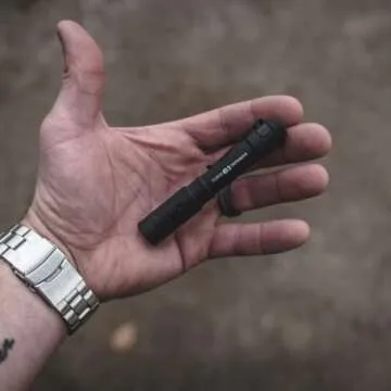 Cloud Defensive Chicro Admin Light 350 Lumen USB Rechargeable Pocket Flashlight EDC Black